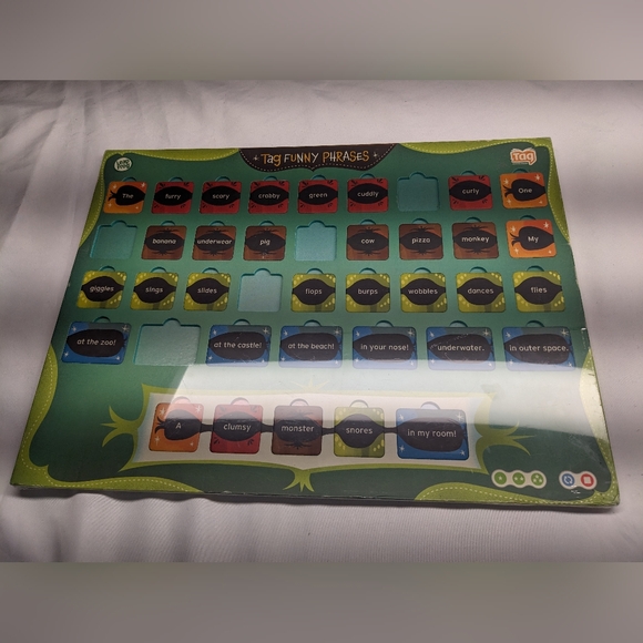 NIP NEW Vintage Rare LeapFrog Tag Funny Phrases Sealed - Picture 3 of 9